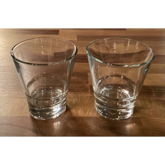 Libbey Duratuff 8 Ounce Whiskey Rock Glasses 3.75" Set of 2 - Picture 7 of 9
